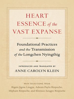 cover image of Heart Essence of the Vast Expanse